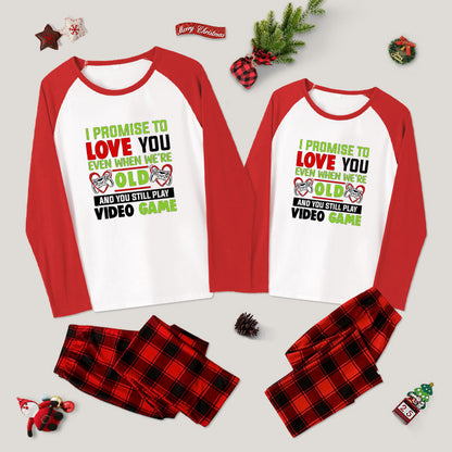 I Promise to Love You Couple Pajama Sets