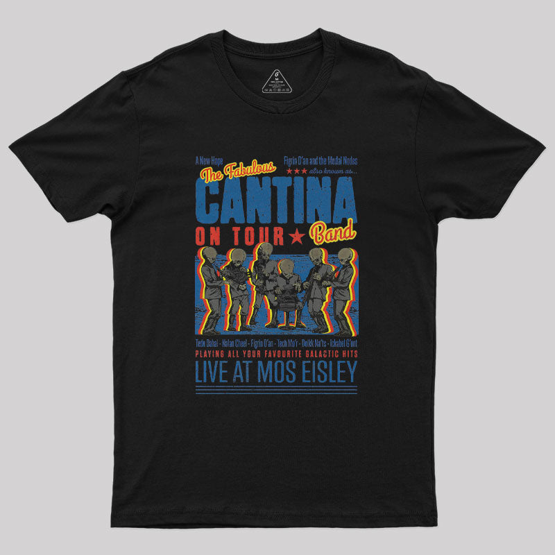 Cantina Band Live At Mos Eisley Nerd T-Shirt