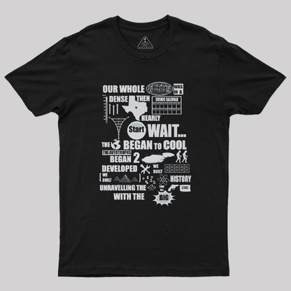 Bang Goes the Theme Song Geek T-Shirt