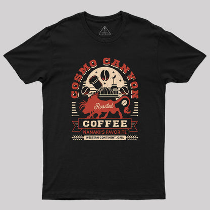 Cosmo Canyon Coffee Grunge Geek T-Shirt