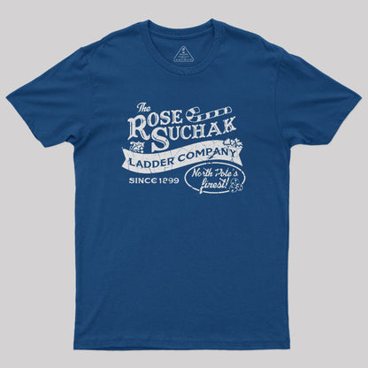 The Rose Suchak Ladder Company Christmas Geek T-Shirt