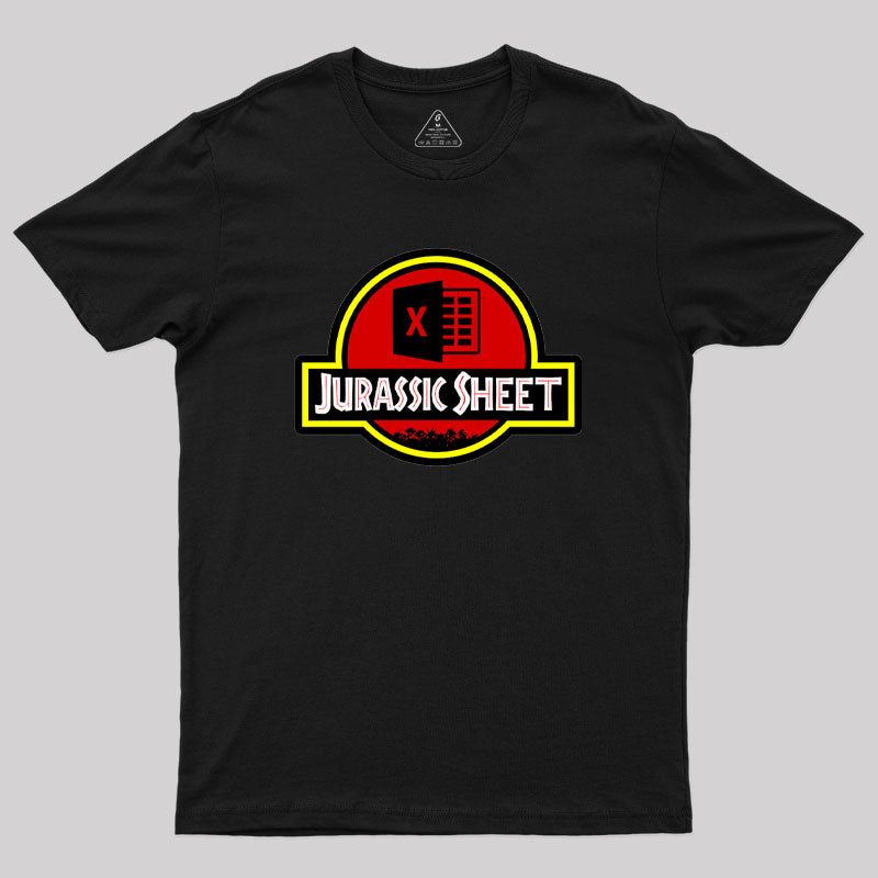 Jurassic Sheet Geek T-Shirt