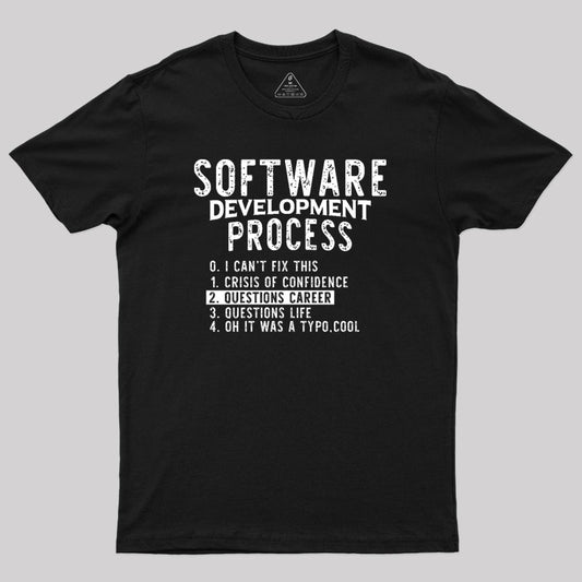 Software Development Process Geek T-Shirt