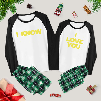 I Love You I Know Couple Pajama Sets