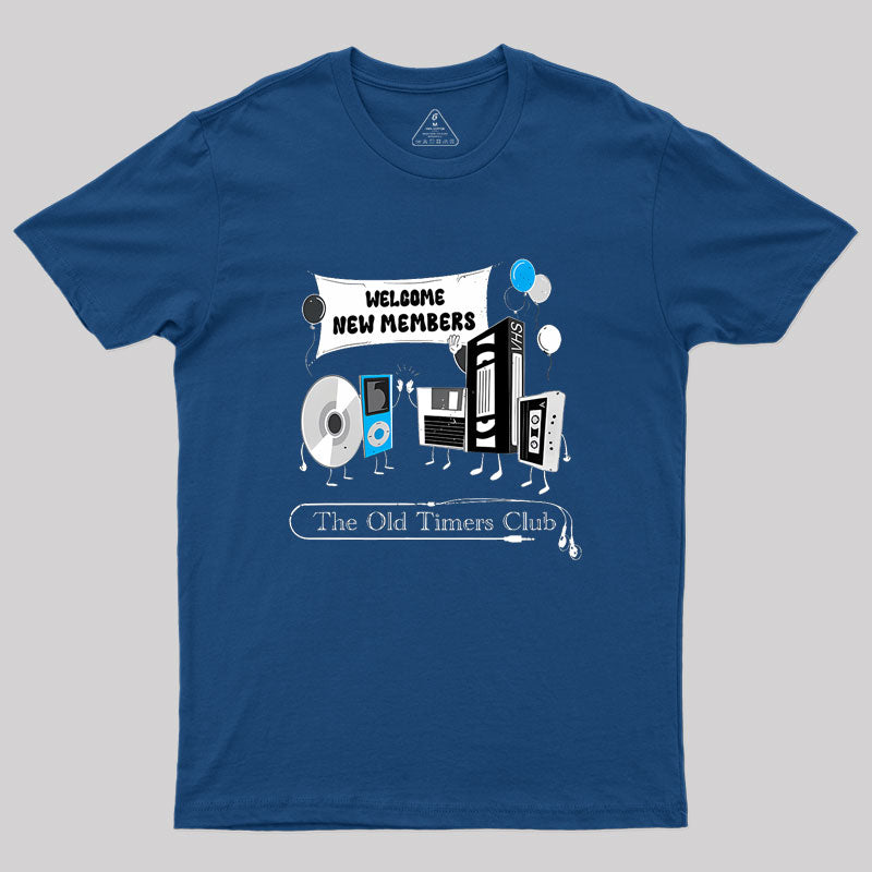 Old Timers Club Geek T-Shirt