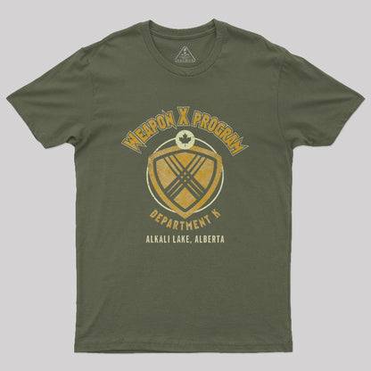 Weapon X Program Geek T-Shirt