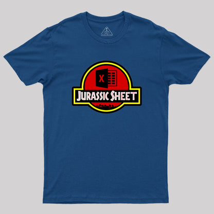 Jurassic Sheet Geek T-Shirt