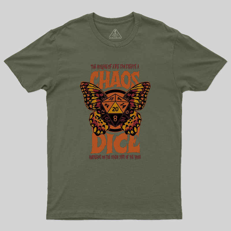 RPG Chaos Dice Geek T-Shirt