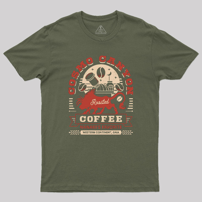 Cosmo Canyon Coffee Grunge Geek T-Shirt