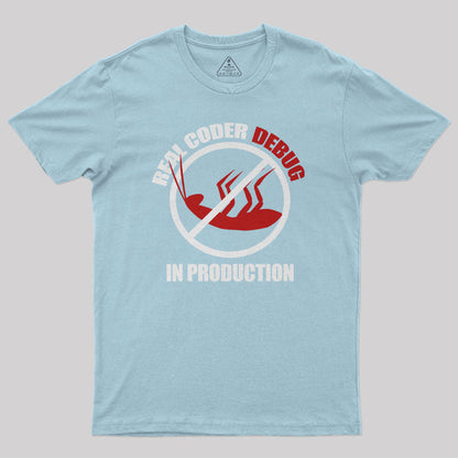 Real Coder Debug in Production Classic T-Shirt