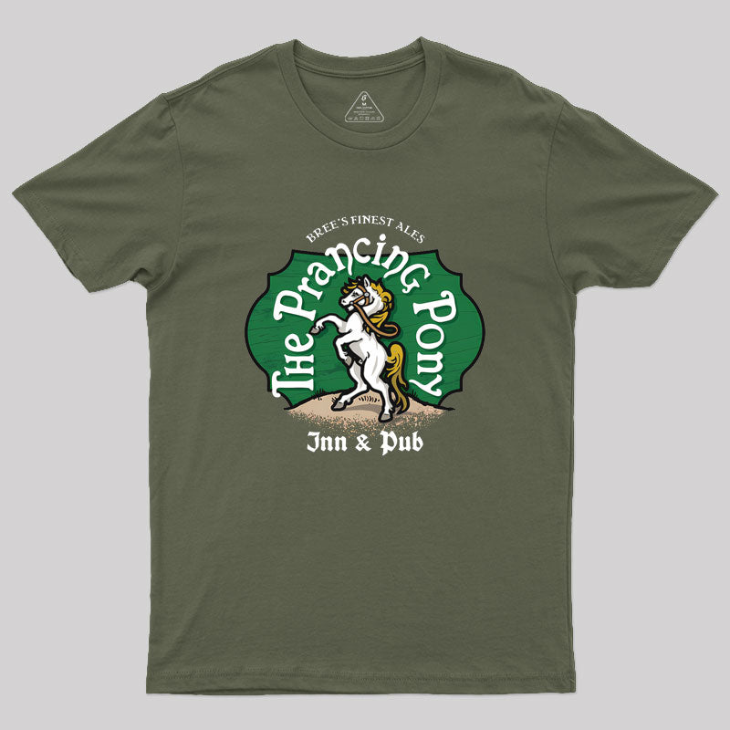 The Prancing Pony Inn And Pub Geek T-Shirt