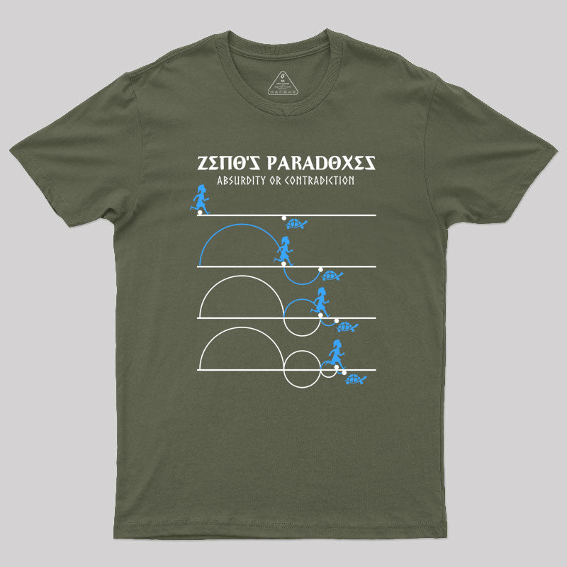 Zeno's Paradoxes Geek T-Shirt