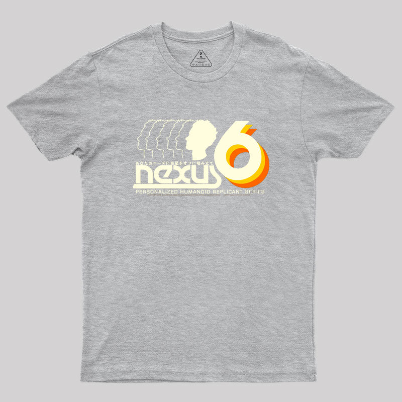 Nexus 6 Retro Geek T-Shirt