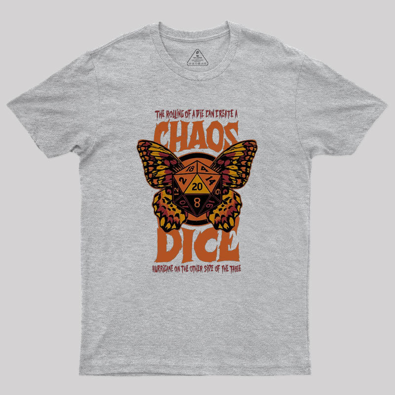 RPG Chaos Dice Geek T-Shirt