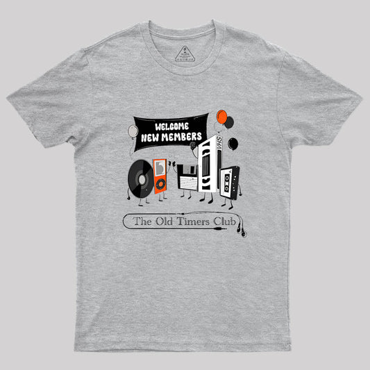 Old Timers Club Geek T-Shirt