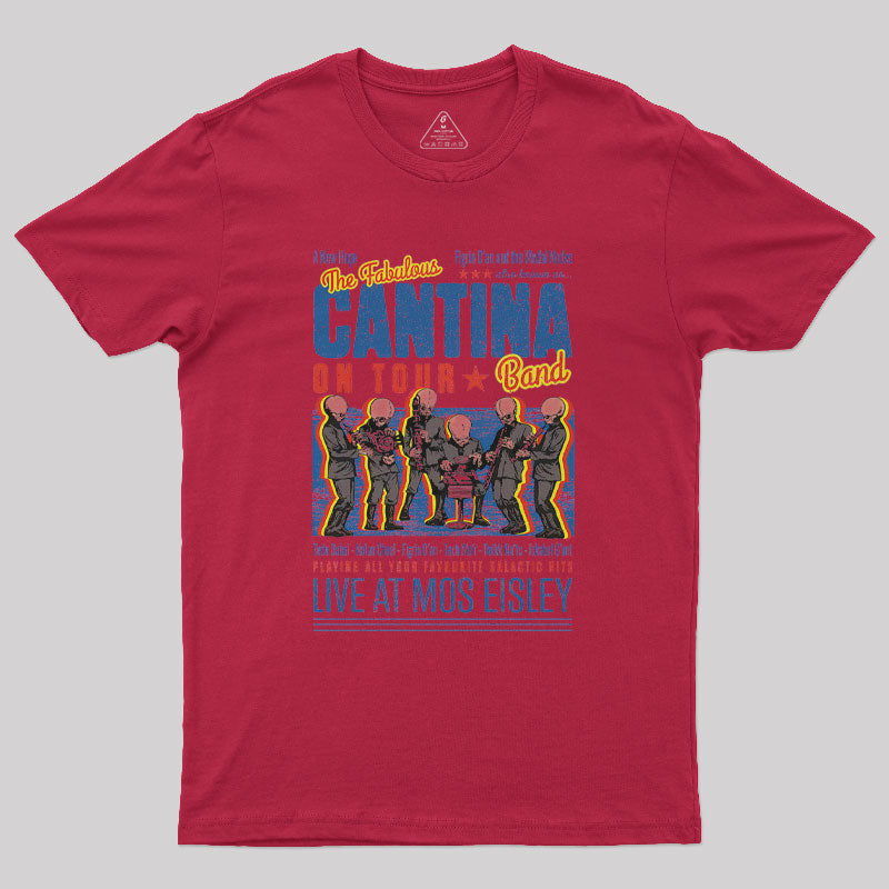 Cantina Band Live At Mos Eisley Nerd T-Shirt