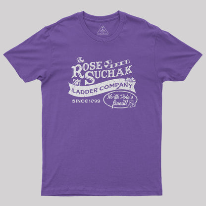 The Rose Suchak Ladder Company Christmas Geek T-Shirt