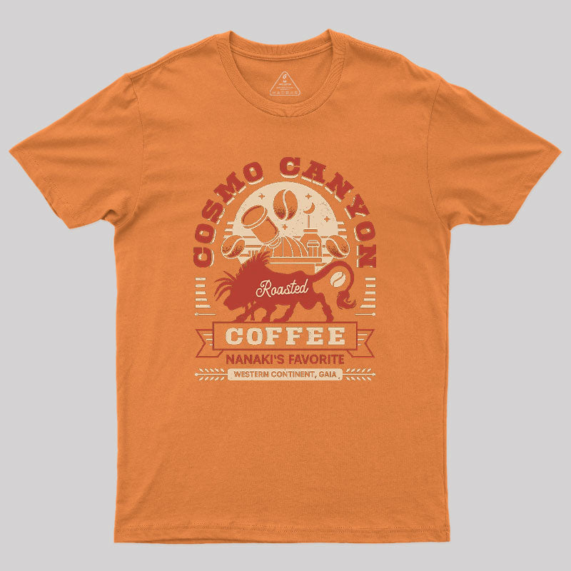 Cosmo Canyon Coffee Grunge Geek T-Shirt