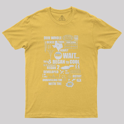 Bang Goes the Theme Song Geek T-Shirt