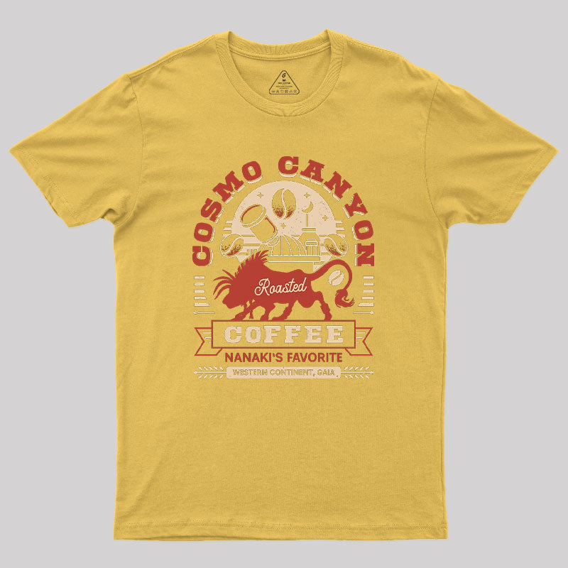 Cosmo Canyon Coffee Grunge Geek T-Shirt