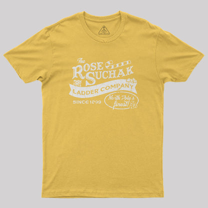 The Rose Suchak Ladder Company Christmas Geek T-Shirt