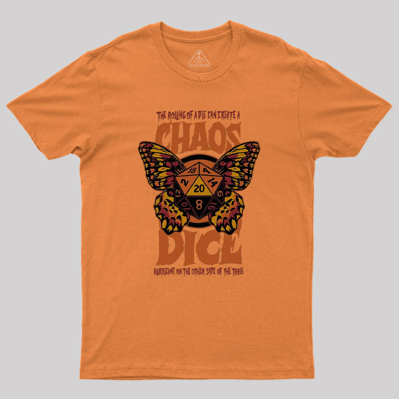 RPG Chaos Dice Geek T-Shirt