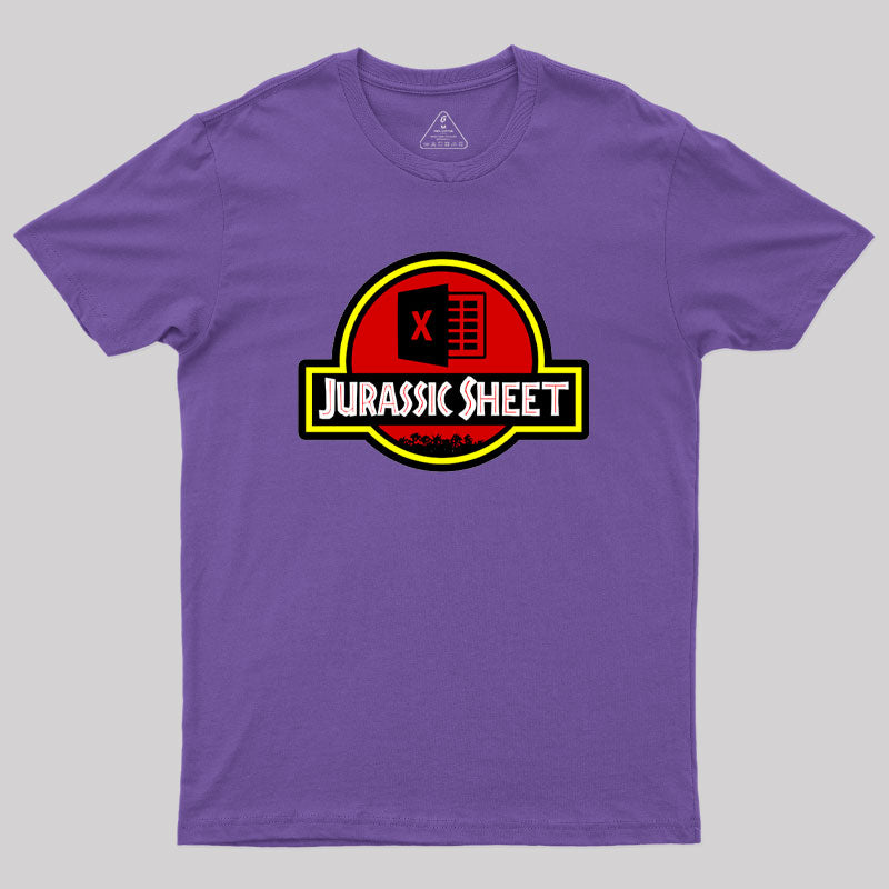 Jurassic Sheet Geek T-Shirt