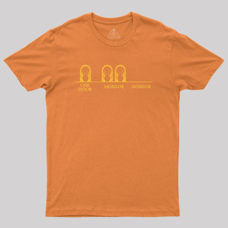 Door Mordor Geek T-Shirt