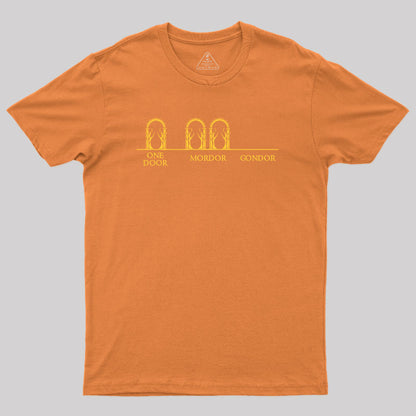 Door Mordor Geek T-Shirt