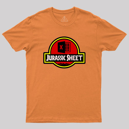 Jurassic Sheet Geek T-Shirt