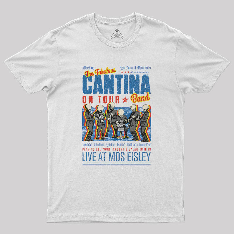 Cantina Band Live At Mos Eisley Nerd T-Shirt