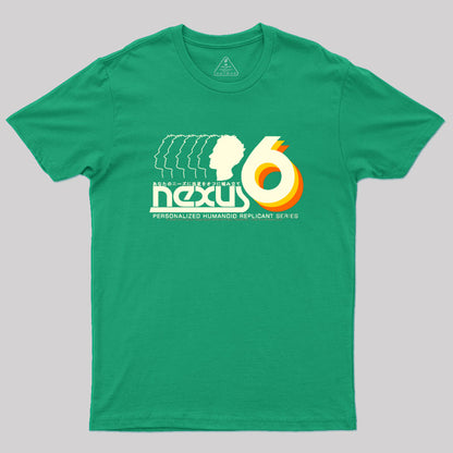 Nexus 6 Retro Geek T-Shirt