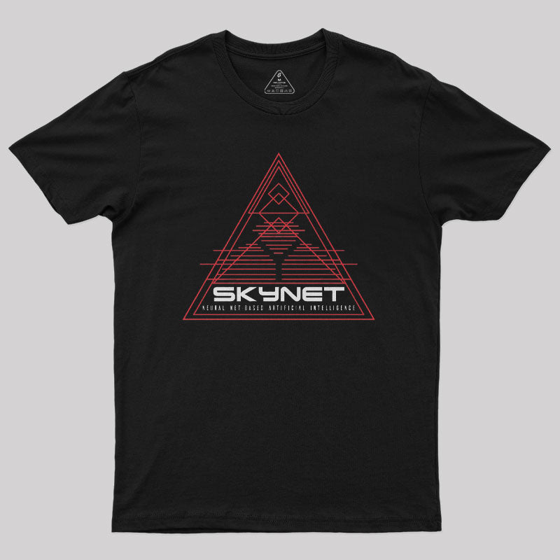 Skynet Red Line Geek T-Shirt