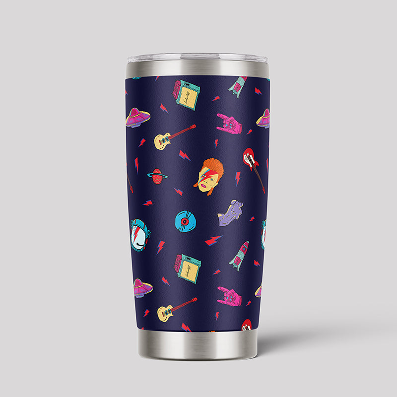 David Bowie Space Geeks Tumbler