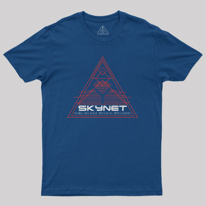 Skynet Red Line Geek T-Shirt