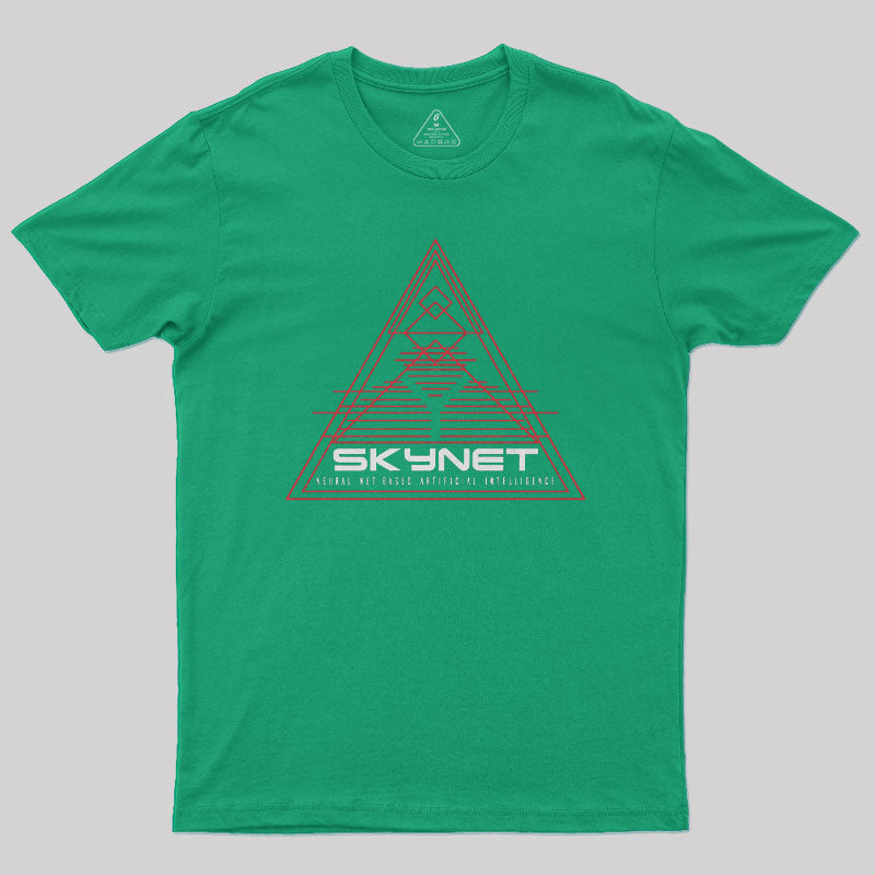 Skynet Red Line Geek T-Shirt