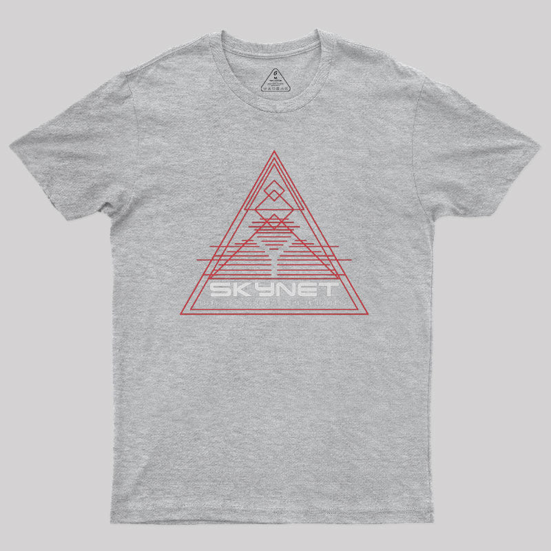 Skynet Red Line Geek T-Shirt