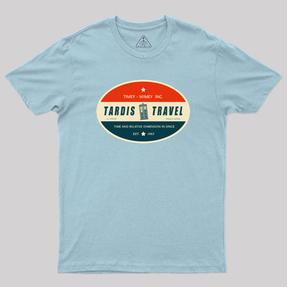 Tardis Travel Geek T-Shirt