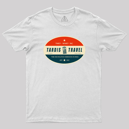 Tardis Travel Geek T-Shirt