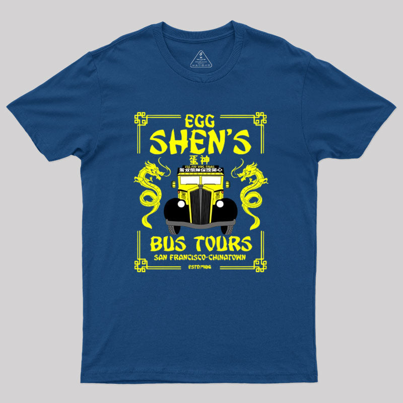 Egg Shen's Bus Tours Geek T-Shirt