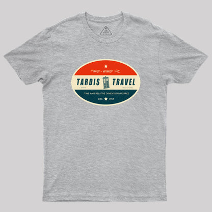 Tardis Travel Geek T-Shirt