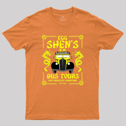 Egg Shen's Bus Tours Geek T-Shirt