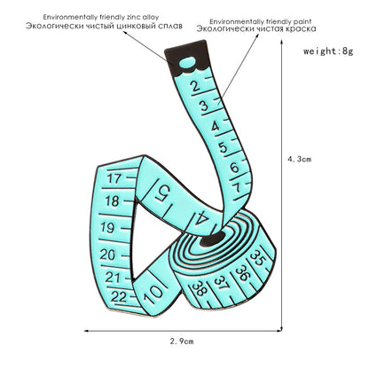 Fun Measuring Tape Pins