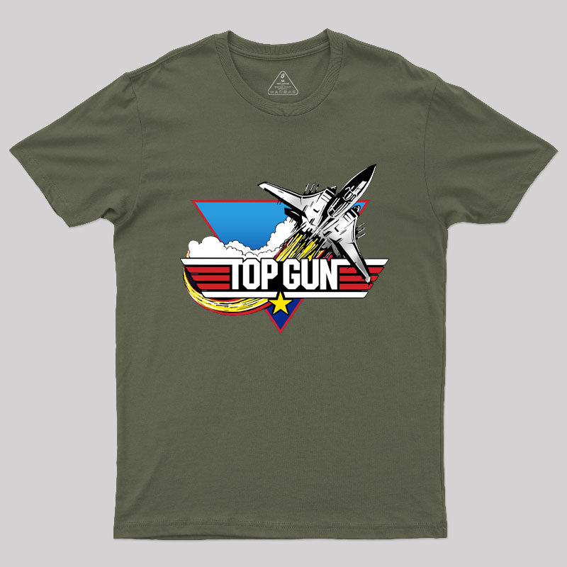 Top Gun Classic Vintage Jet Stars T-Shirt