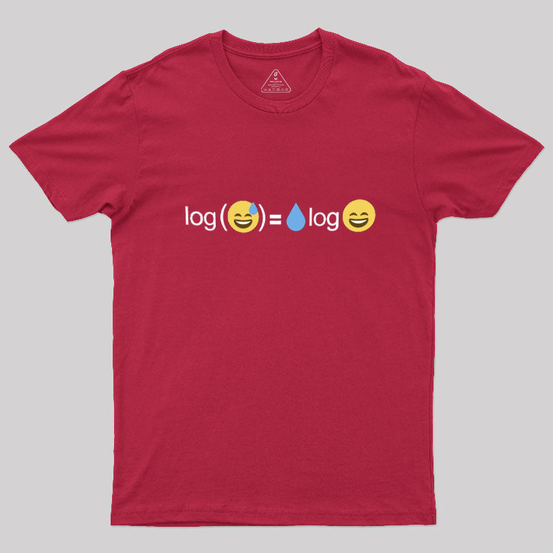 Math Logarithm Meme Joke T-Shirt