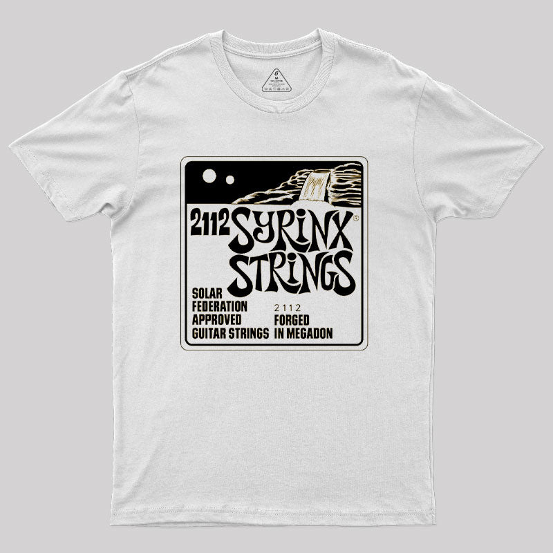 Syrinx Strings 2112 Rush T-Shirt