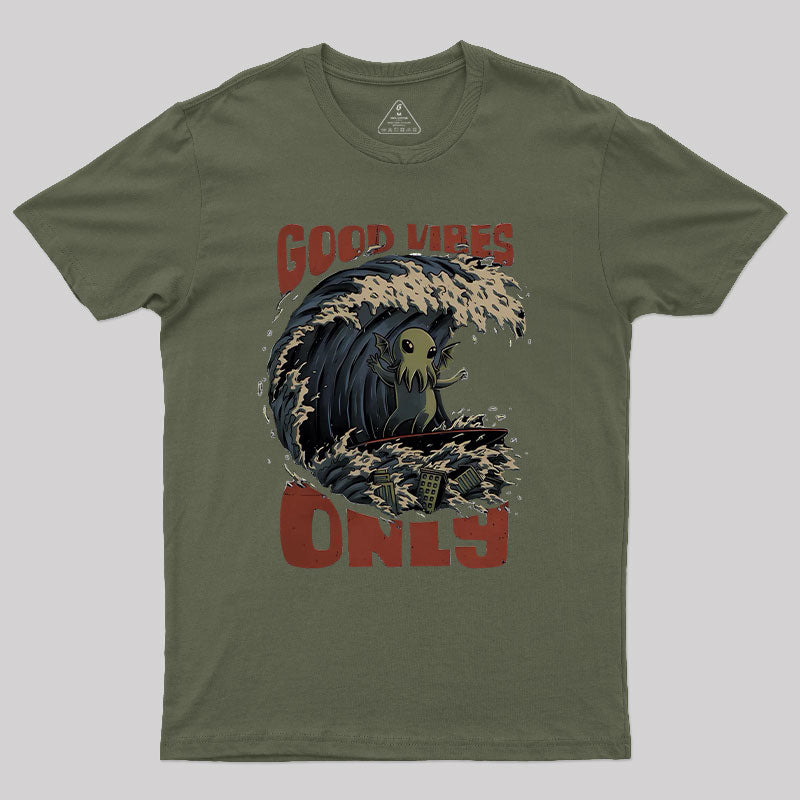 Cthulhu Good Vibes Only T-Shirt