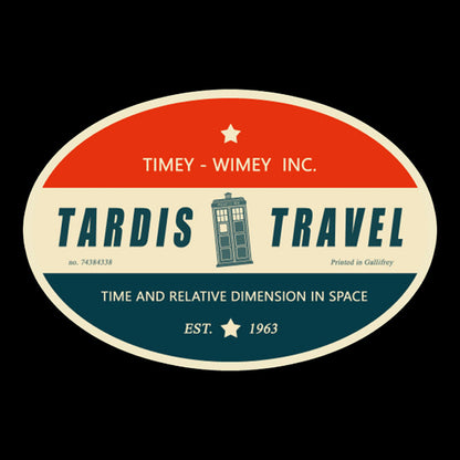 Tardis Travel Geek T-Shirt