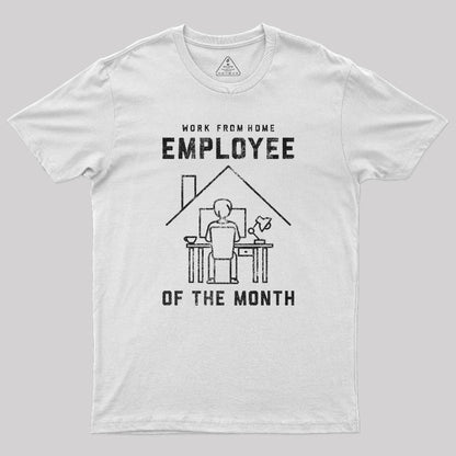 Work From Home Employee Of The Month Coronavirus T-Shirt