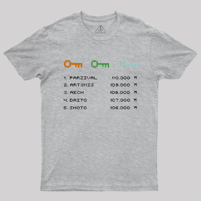 Ready Player One Leaderboard T-Shirt